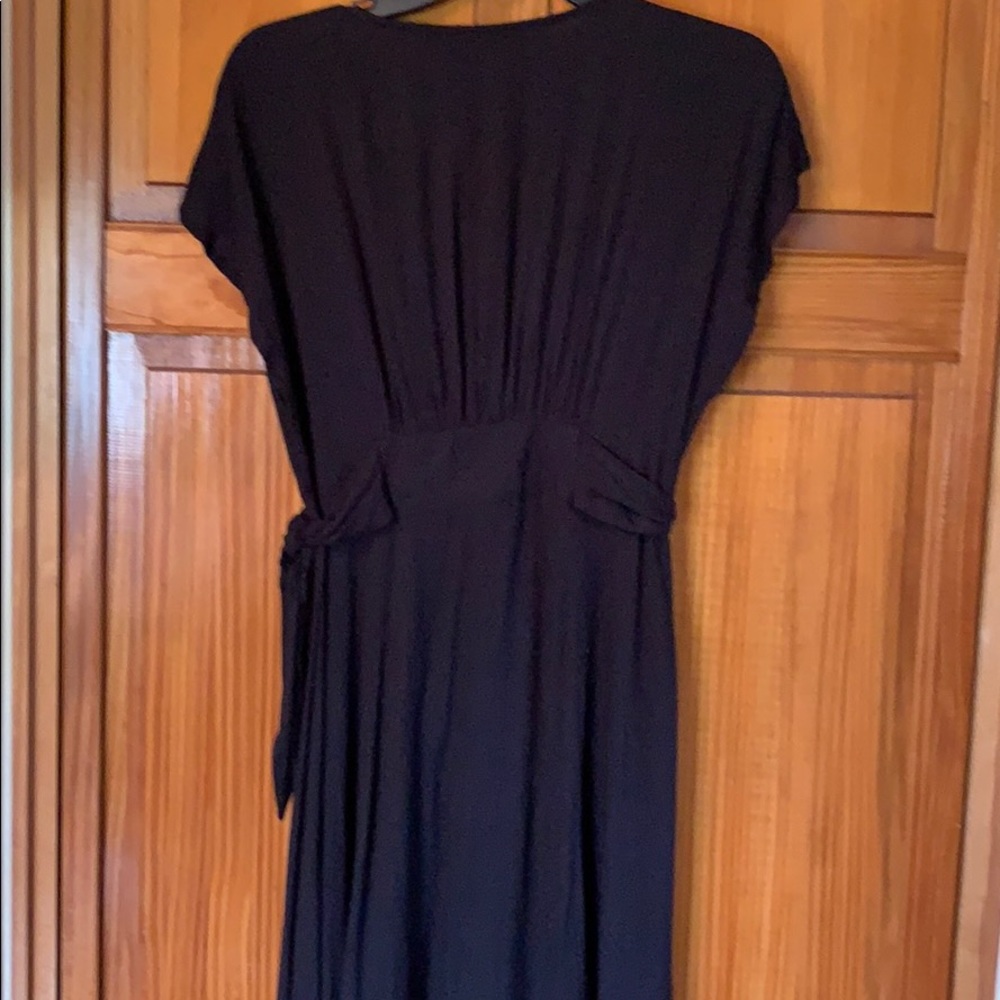 Blue Rain Midi Dress Black Size M - Picture 5 of 5